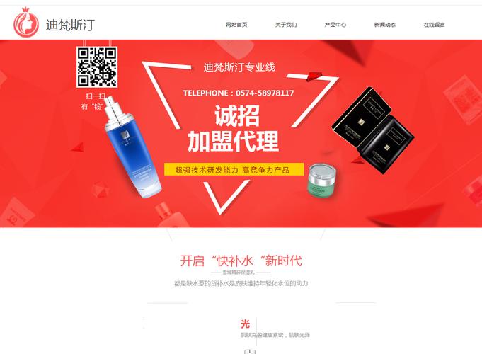 迪梵斯汀与海洋网络达成网站建设服务